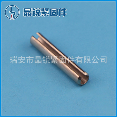 卷状锻打304不锈钢材质外螺纹弹性圆柱销
