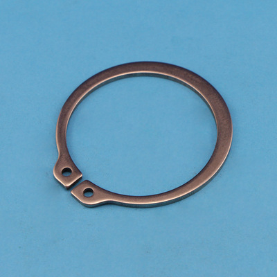 瑞安“晶锐”供应紧固件镀锌开口双孔挡圈