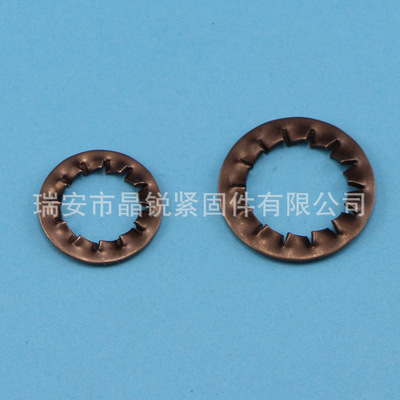 65Mn精密五金冲压件 内锯齿锁紧垫圈GB862.2 DIN6798A