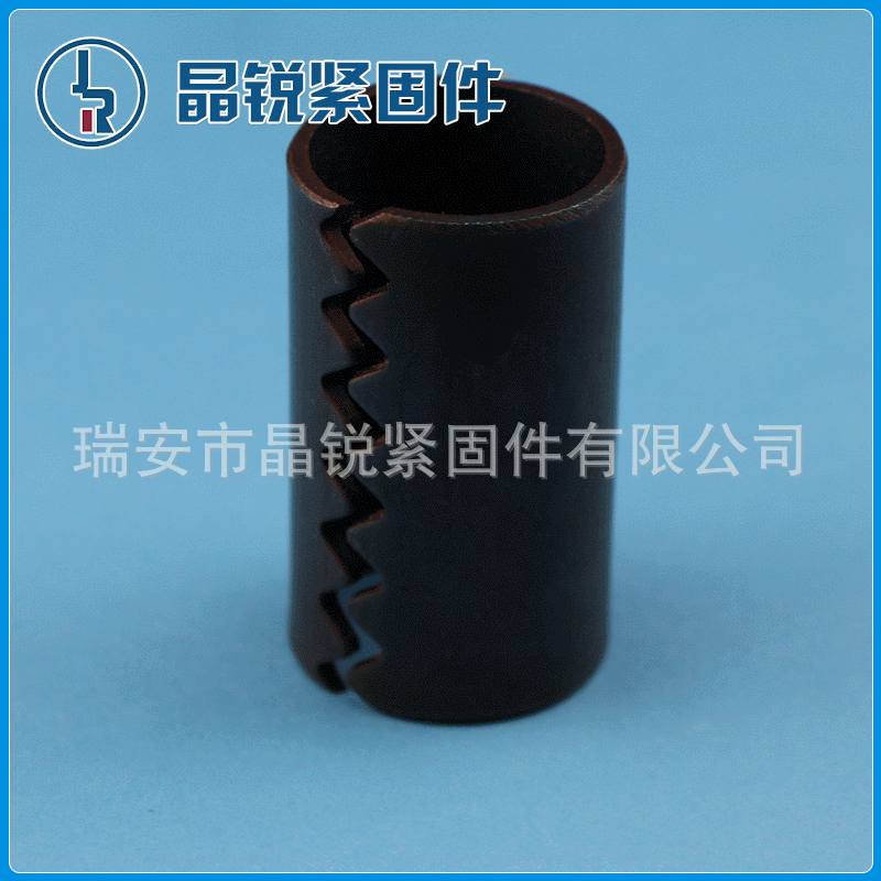 圆柱形带齿超大不锈钢弹性圆柱销