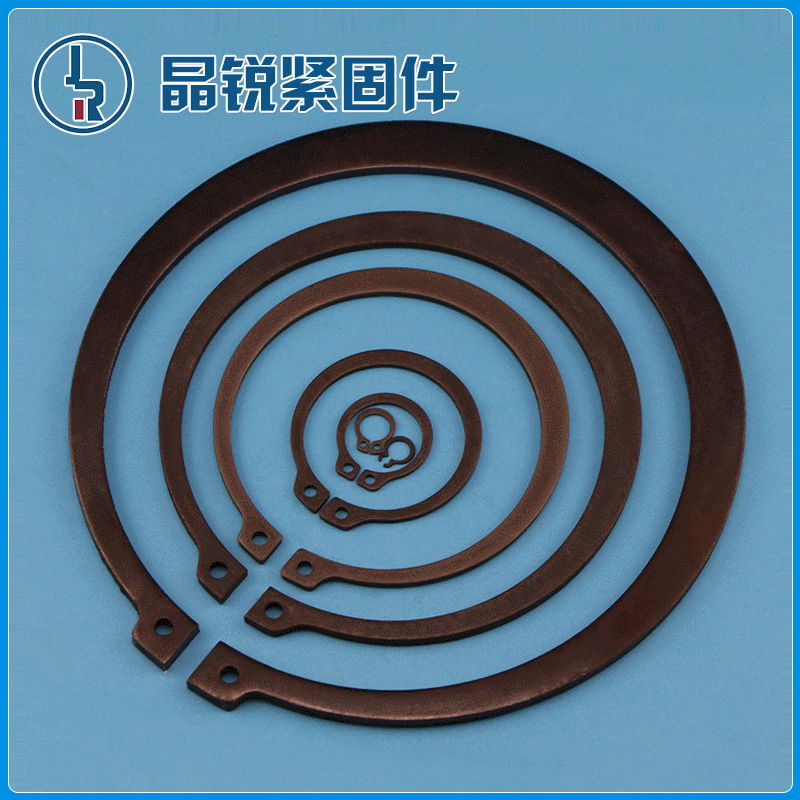 紧固件连接件孔用卡簧挡圈 高强度m20卡簧