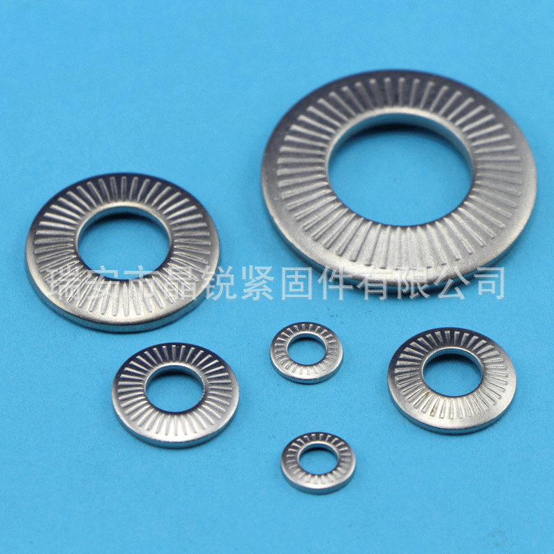 厂家大量生产五金配件弹簧铝垫片垫圈