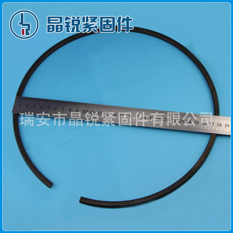 五金配件大挡圈锻造 65MN孔用挡圈轴用卡圈 外卡簧 卡环